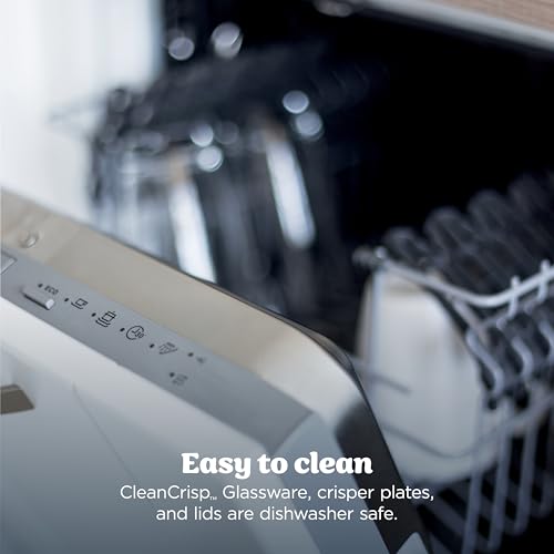 Ninja Crispi Pro: 6-in-1 glass air fryer, 450°F max heat, multi-use containers, safe and versatile cooking.