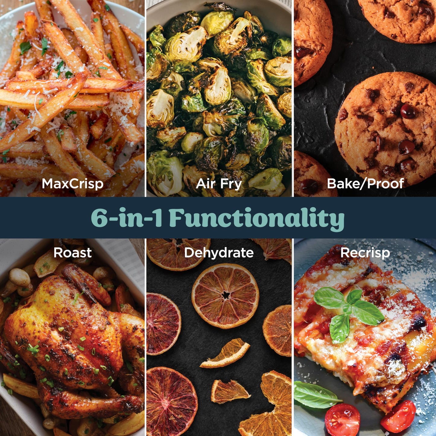 Ninja Crispi Pro: 6-in-1 glass air fryer, 450°F max heat, multi-use containers, safe and versatile cooking.
